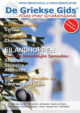Griekse Gids Glossy Tijdschrift