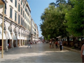 Corfu stad