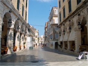 Corfu stad