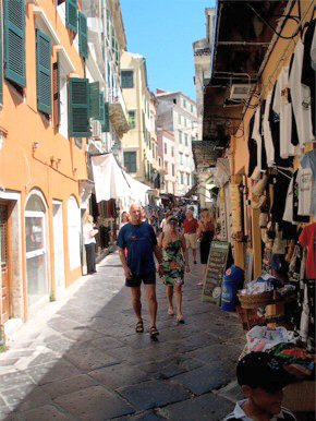 Corfu stad