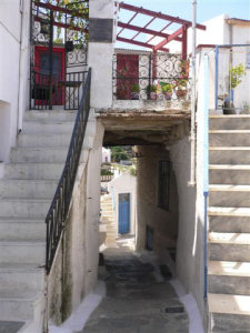 Kea, straatje in Chora