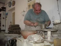 Pottenbakker op Lesbos