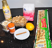Ingredienten voor baklava