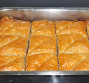 Baklava uit de oven