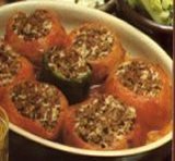 Gevulde tomaten - Griekse gerechten en recepten