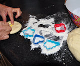 Kourabiedes maken