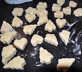 Deeg voor kourabiedes