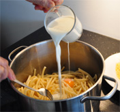 Stap 4: haal de pastitio uit de oven en smullen maar!