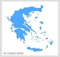 Kaart Kos vakanties