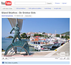 Skiathos Youtube Film - De Griekse Gids