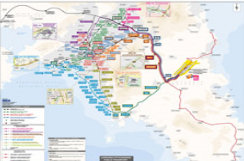 Trein-, Metro-, Busverbindingen vanaf vleigveld/luchthaven Athene