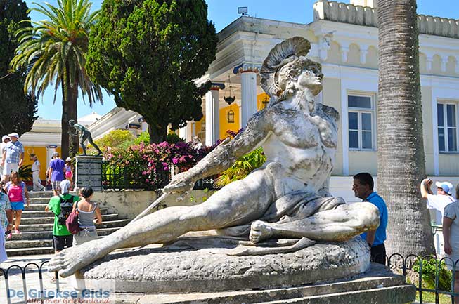 Het Achilleion op Corfu