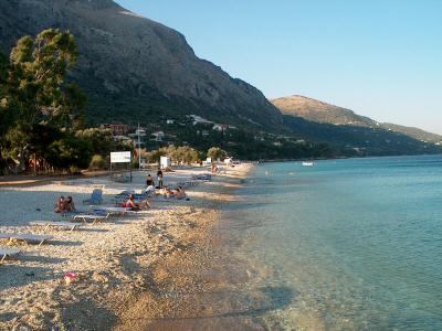 The beach of Barbati