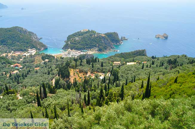 Paleokastritsa Corfu vakantie