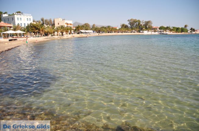 Aegina-stad strand