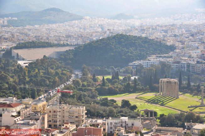 Het Panathinaiko stadion in Athene