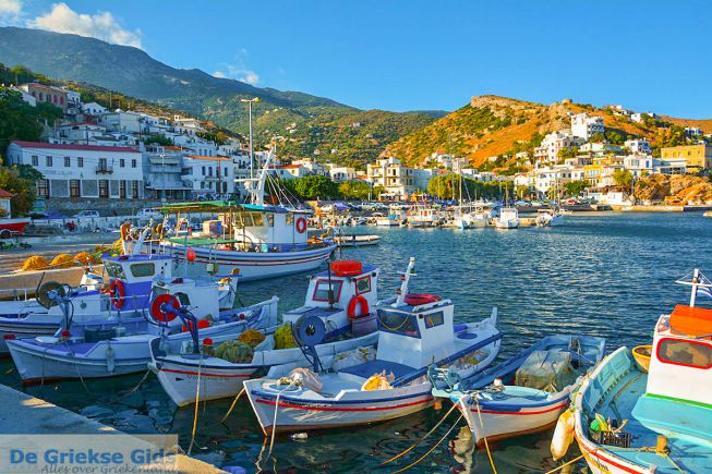 Agios Kirykos haven Ikaria