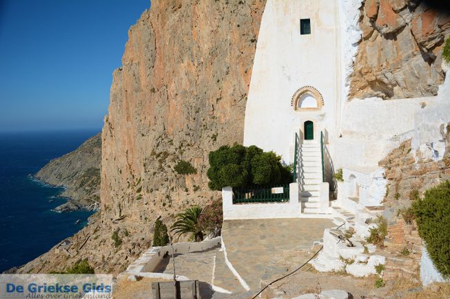 Bezoek Chozoviotissa klooster Amorgos 