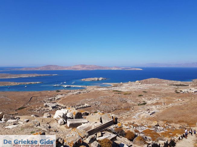 Delos Cycladen eiland