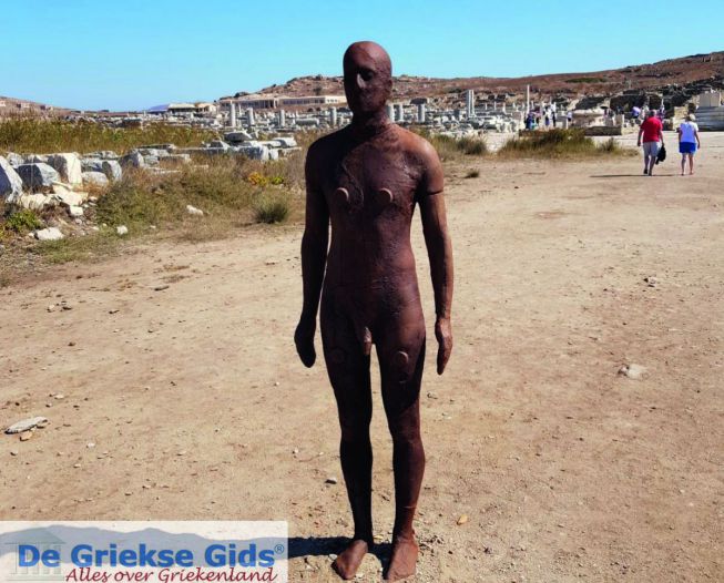 Sculptuur Delos Mykonos 