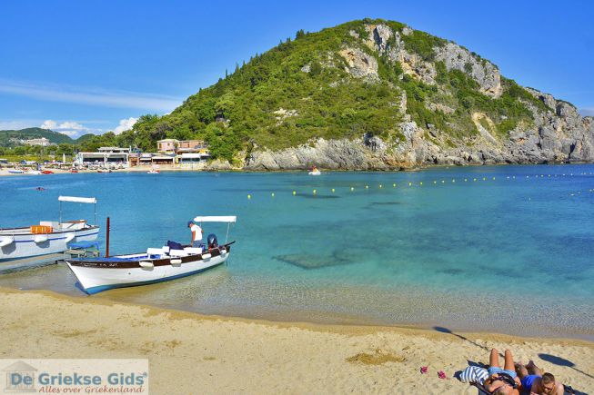 Strand Paleokastritsa Corfu