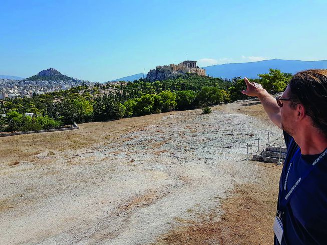 Aris, Gids in Griekenland
