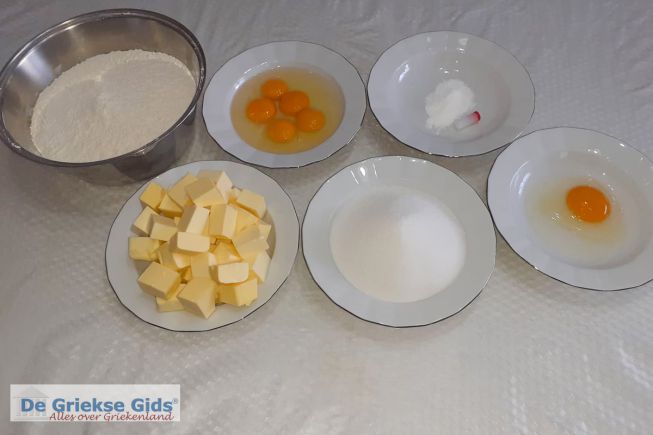 Koulourakia Griekse paaskoekjes