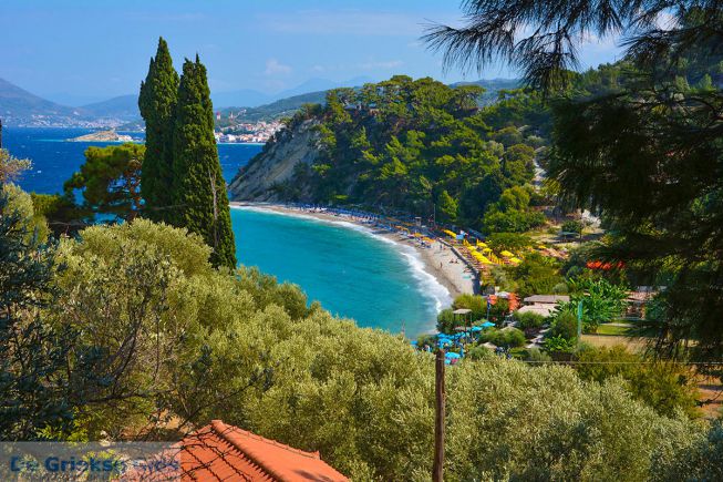 Tsamadou Beach op Samos