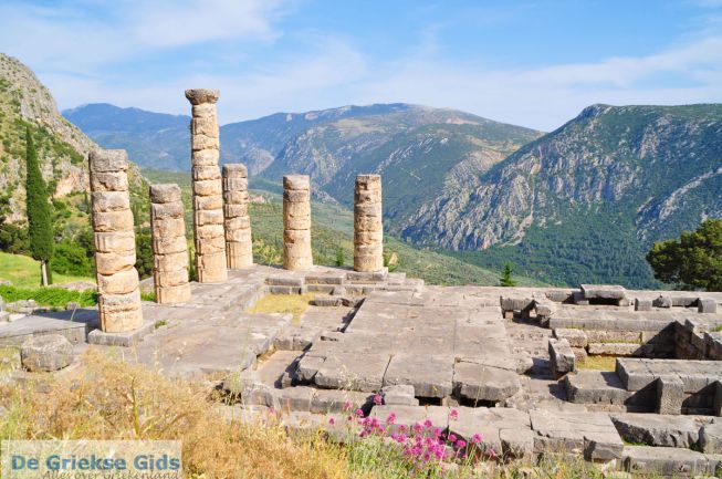 Delphi, Delfi Apollotempel