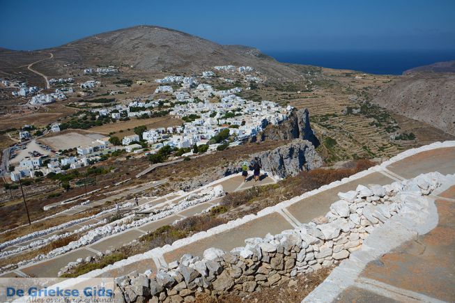 Uitzicht vanaf de Panagia kerk Folegandros