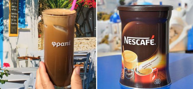 Nescafe frappe