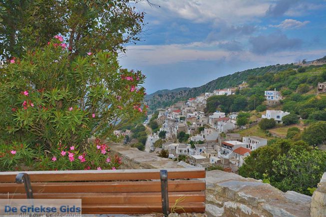 Het dorpje Kornos op Naxos