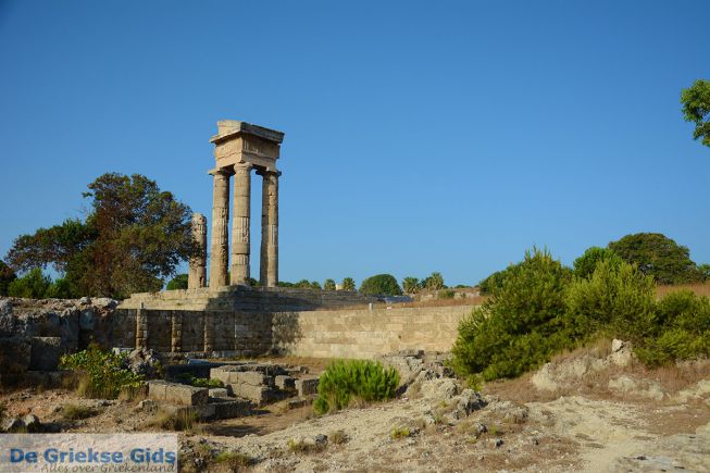 Rhodos oude akropolis