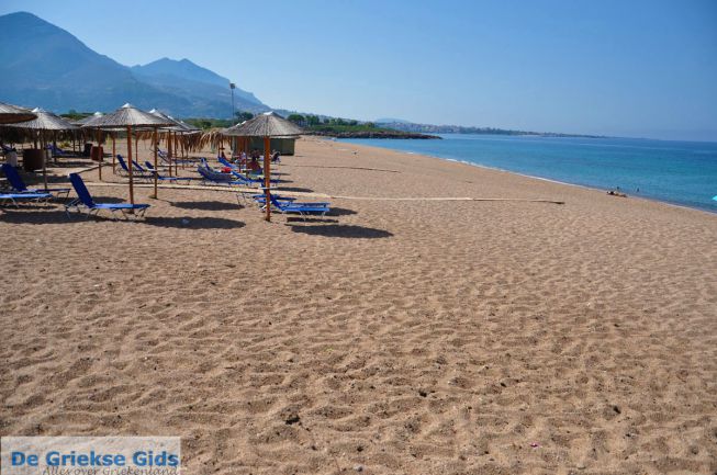 strand bij Kyparissia