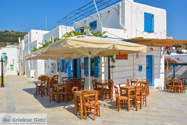 Lefkes op Paros Cycladen