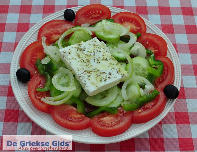 Griekse salade, Choriatiki