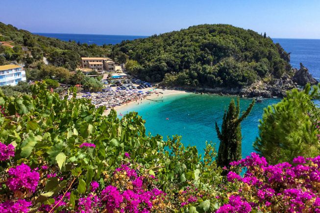 Sarakiniko strand bij Parga Preveza