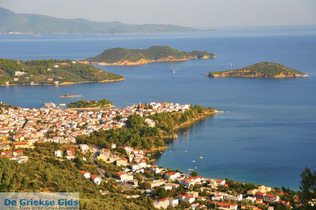 Skiathos stad