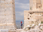 De propyleeen van de Akropolis van Athene foto 3 - Foto van De Griekse Gids