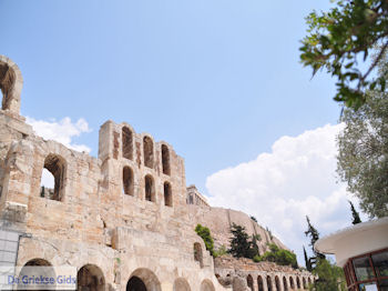 Herodes Atticus Theater nabij Akropolis Athene foto 1 - Foto van https://www.grieksegids.nl/fotos/athene/athene350/stad-athene-026.jpg