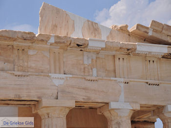 Close-up Parthenon Akropolis Athene - Foto van https://www.grieksegids.nl/fotos/athene/athene350/stad-athene-031.jpg