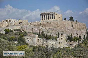 Parthenon Akropolis gezien vanaf Filopapou heuvel foto 1 - Foto van https://www.grieksegids.nl/fotos/athene/filopapou/normaal/filopapou-athene-024.jpg
