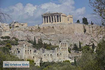 Parthenon Akropolis gezien vanaf Filopapou heuvel foto 3 - Foto van https://www.grieksegids.nl/fotos/athene/filopapou/normaal/filopapou-athene-029.jpg
