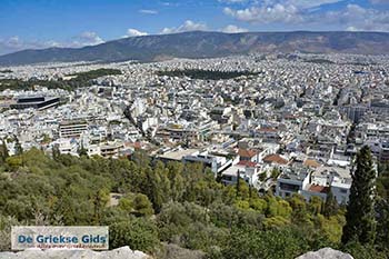 Athene gezien vanaf Filopapou heuvel foto 2 - Foto van https://www.grieksegids.nl/fotos/athene/filopapou/normaal/filopapou-athene-037.jpg