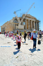 GriechenlandWeb.de Schoolkinderen Parthenon Akropolis in Athene | GriechenlandWeb.de foto 2 - Foto GriechenlandWeb.de