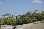 Uitzicht vanaf Pnyx naar Akropolis Athene  en Likavitos - Foto van De Griekse Gids