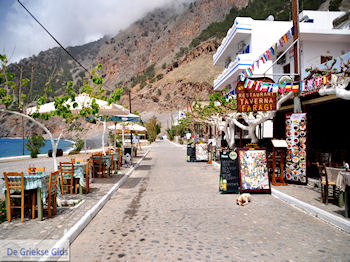 Restaurant Taverna Faragi in Agia Roumeli | Chania Kreta | Griekenland - Foto van De Griekse Gids