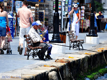 Vissen aan de haven  | Chania stad | Kreta - Foto van https://www.grieksegids.nl/fotos/eiland-kreta/fotos-mid/chania-kreta/chania-stad-032.jpg