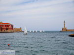 Zeilen in de haven van Chania foto 1  | Chania stad | Kreta - Foto van De Griekse Gids