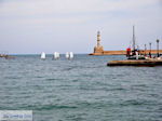 Zeilen in de haven van Chania foto 2  | Chania stad | Kreta - Foto van De Griekse Gids